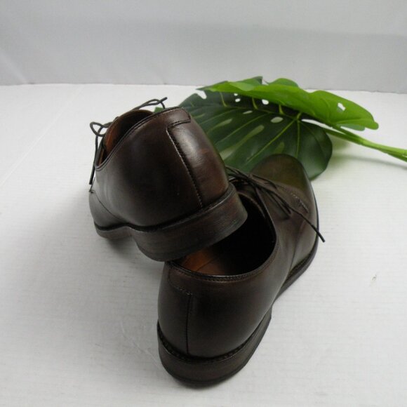 Kenilworth Allen Edmonds Blucher Brown Leather Shoes 9D